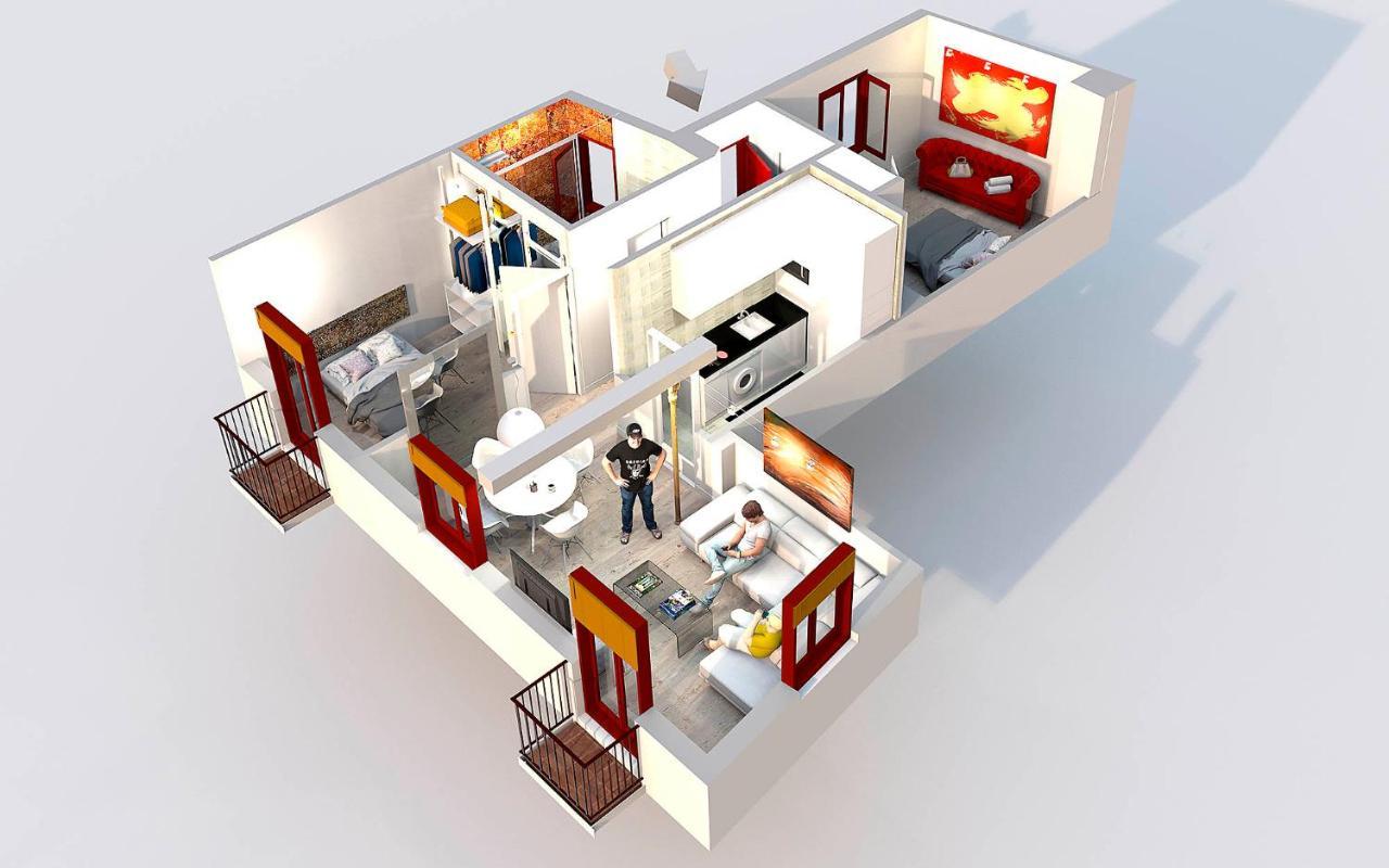 Art Chapiz Apartments Granada Bagian luar foto